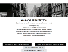 Tablet Screenshot of bowleyconsult.com